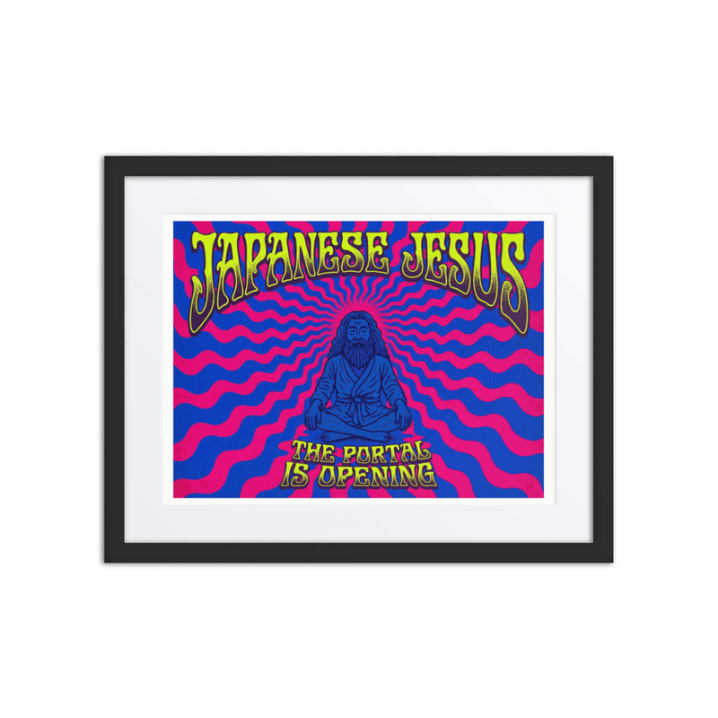 Japanese Jesus 額装ポスター product photo